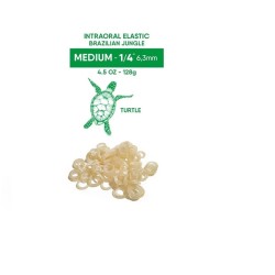 Ενδοστοματικά Ελαστικά Medium 1/4 4,5oz 128gr 6,3mm ORTHOMETRIC