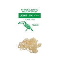 Ενδοστοματικά ελαστικά Light 1/4 2,5oz 71g 6,3mm  ORTHOMETRIC