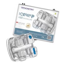 Brackets Iceram-P Roth22 πολυκρυσταλλικό κεραμικό ζαφείρι Set 20τμχ ORTHOMETRIC