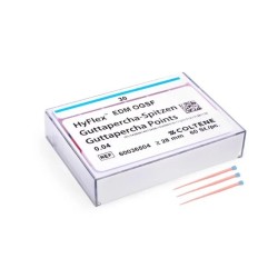 Κώνοι γουταπέρκας HyFlex EDM OGSF 30/.04 μπλε 60 τεμάχια Coltene