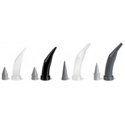AccuDose Tubes & Plugs Διάφανα 100 τεμάχια Centrix