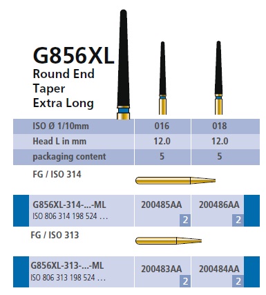 Round End Taper Long